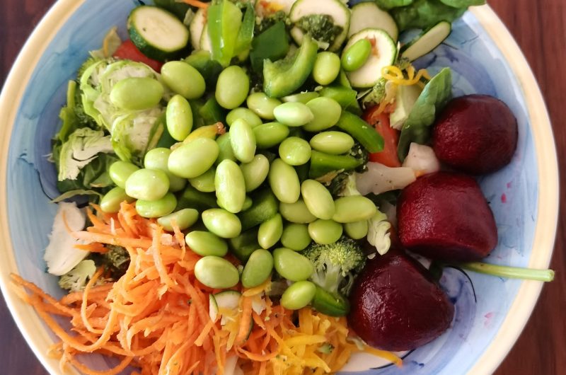 Fresh Raw Food Bowl - Well, Naturally Style